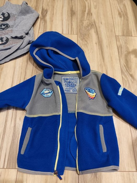 Zestaw paka bluz + kurtka+polar 92/98 12 sztuk