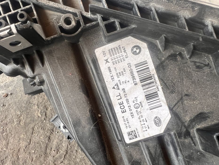 Ótica / Farol Direito Original BMW Série 3 (F30/F31) LCI – Full LED