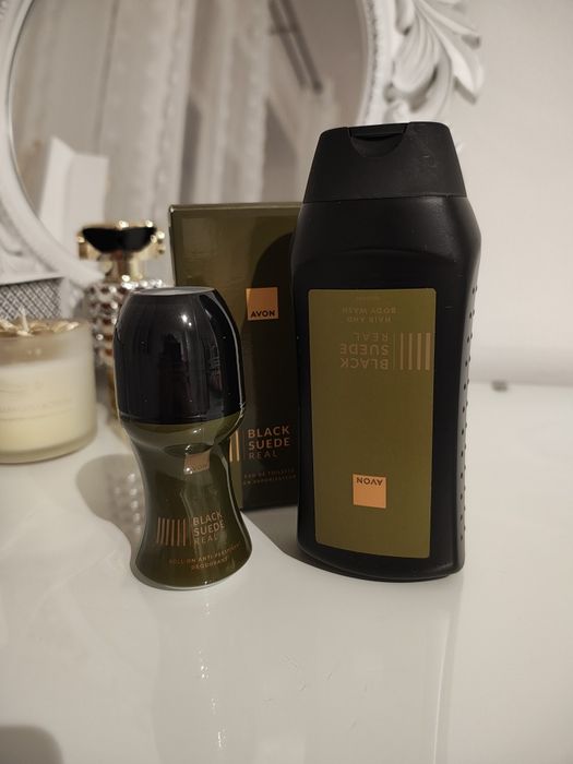 Zestaw Perfumy męskie Black Suede real