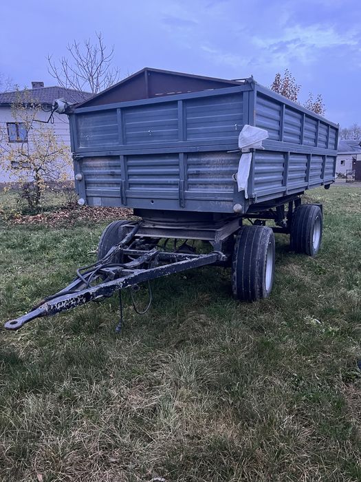Przyczepa rolnicza D55, skorupowa miedema, hl8011