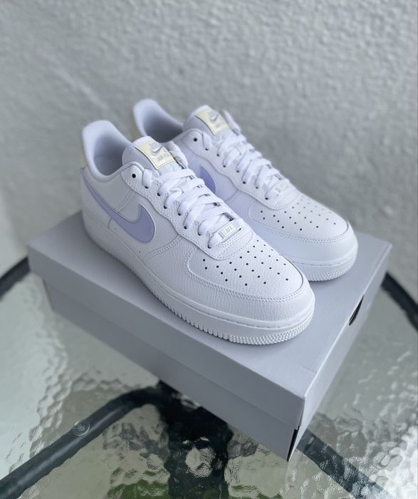 Buty Nike Air Force 1 '07 White/Oxygen Purple r. 43 - nowe, oryginalne