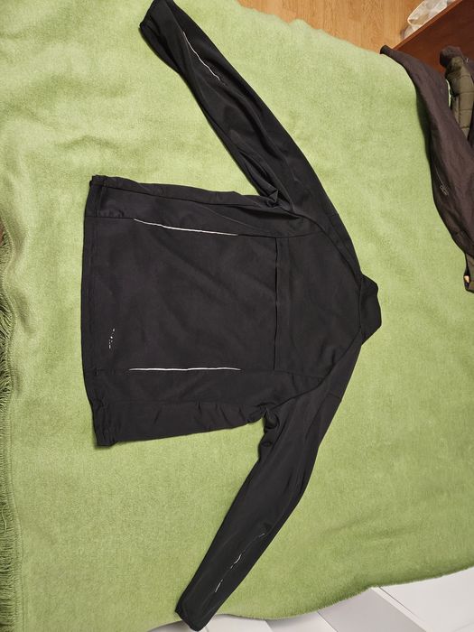 Bluza rowerowa i do biegania czarna sportowa