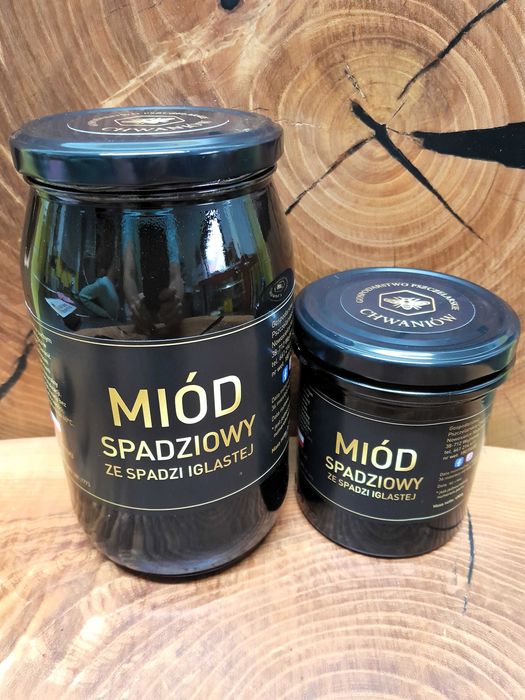 3x MIÓD spadziowy spadź IGLASTA gospodarstwo pszczelarskie chwaniów