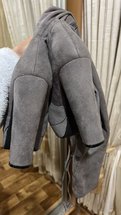 Сапоги-чулки серые