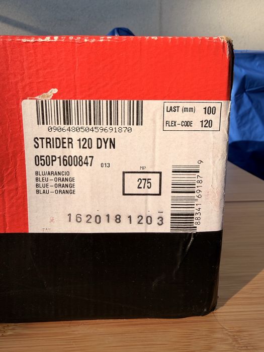 Buty freeride/skitour Nordica Strider 120 DYN, 27.5, jak nowe!