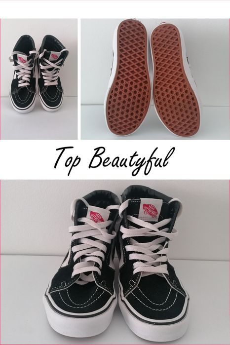 Sapatilhas Vans Sk8-Hi preto branco, Eur 35.0

Tamanho Eur 3