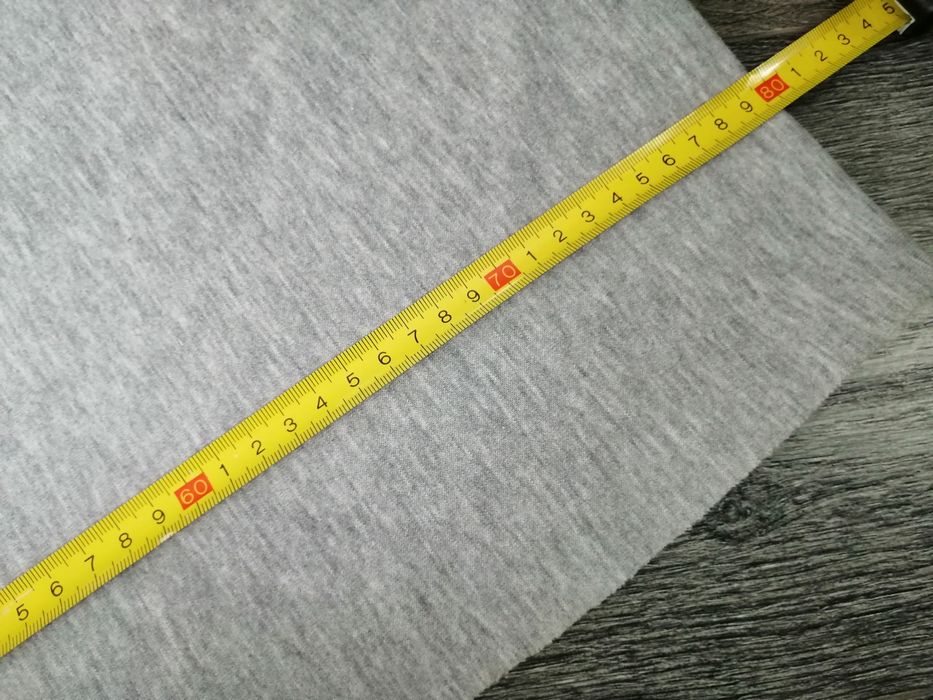 Szary komin bawełniany