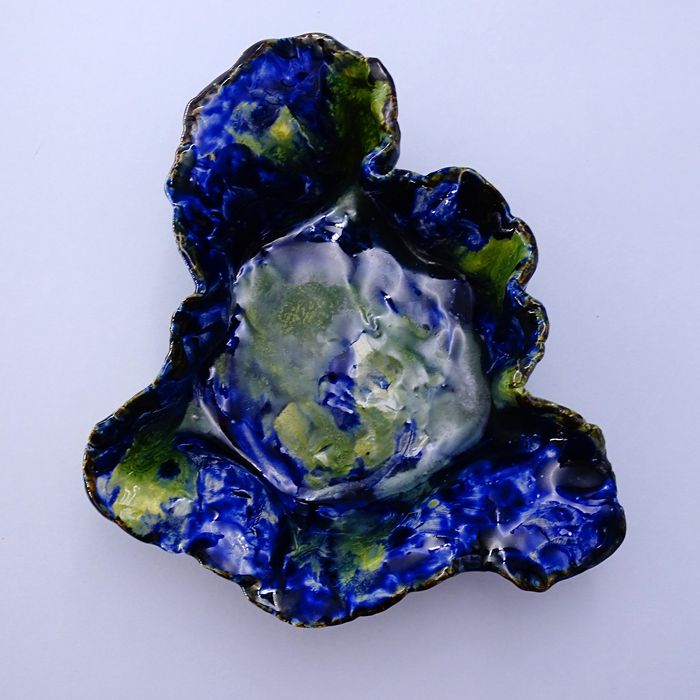 ceramika autorska piękna sygnowana patera misa