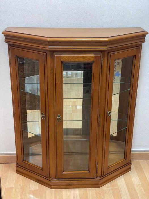 Movel antigo, Vitrine, Expositor, altura 120 X103X38 cm