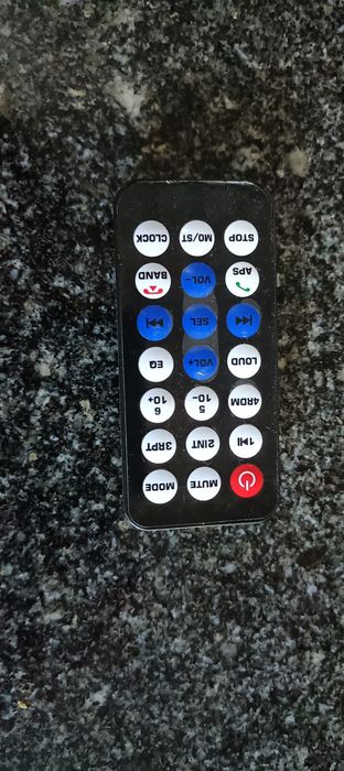 Rádio USB com comando