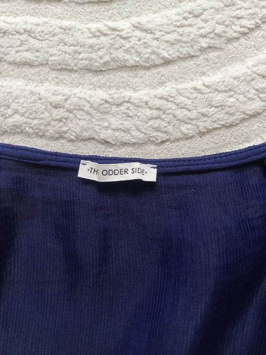 The odder Side spodniczka granatowa rozm.S szarfa