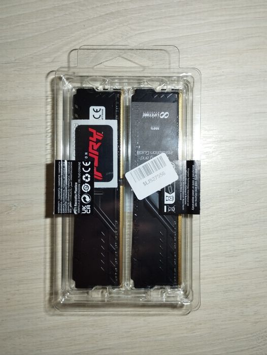 Б/У - Kingston Fury Beast ddr4 2x8gb 3600mHz