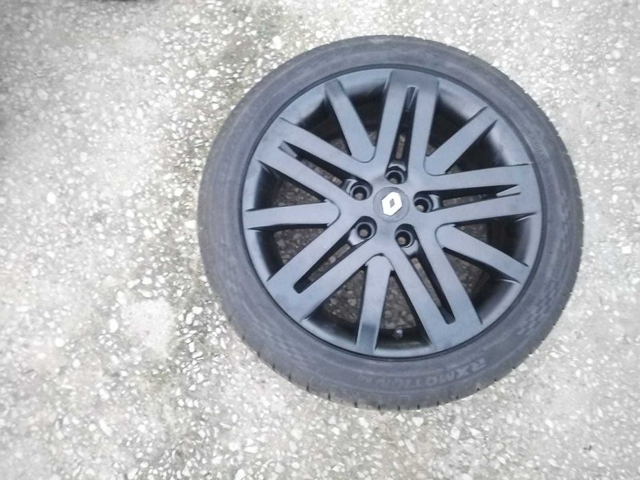 4 Jantes Renault 7JX17 ET 50 5X108 com pneus 205/50R17