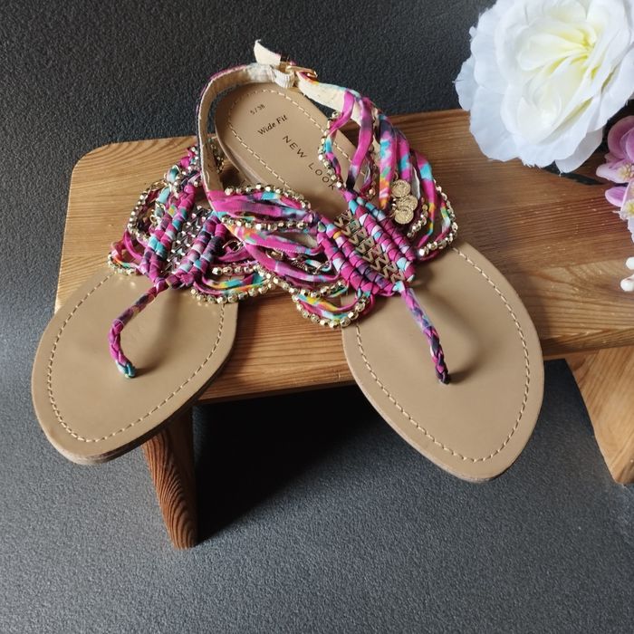 Nowe sandały boho New Look – r. 38 / wkładka 24 cm