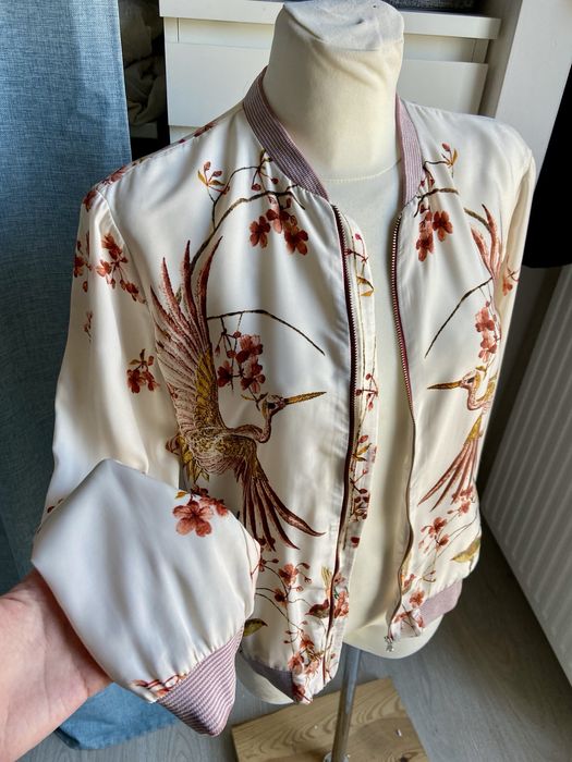 Bomberka Zara M kurtka ptak lekka wiosenna bluza