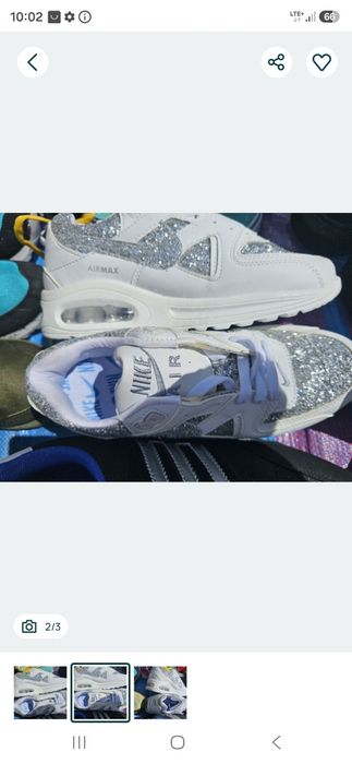 Air max 39 brokatowe adidasy