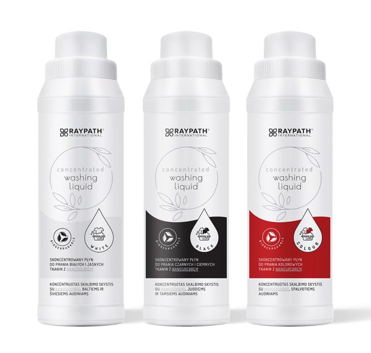 Zestaw 4 szt plynow do prania raypath