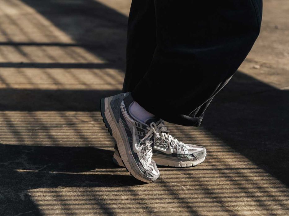 Кроссовки Жіночі Nike P6000  Flat Pewter/ Grey Beige Green/Кросівки Жіночі Найк p 6000