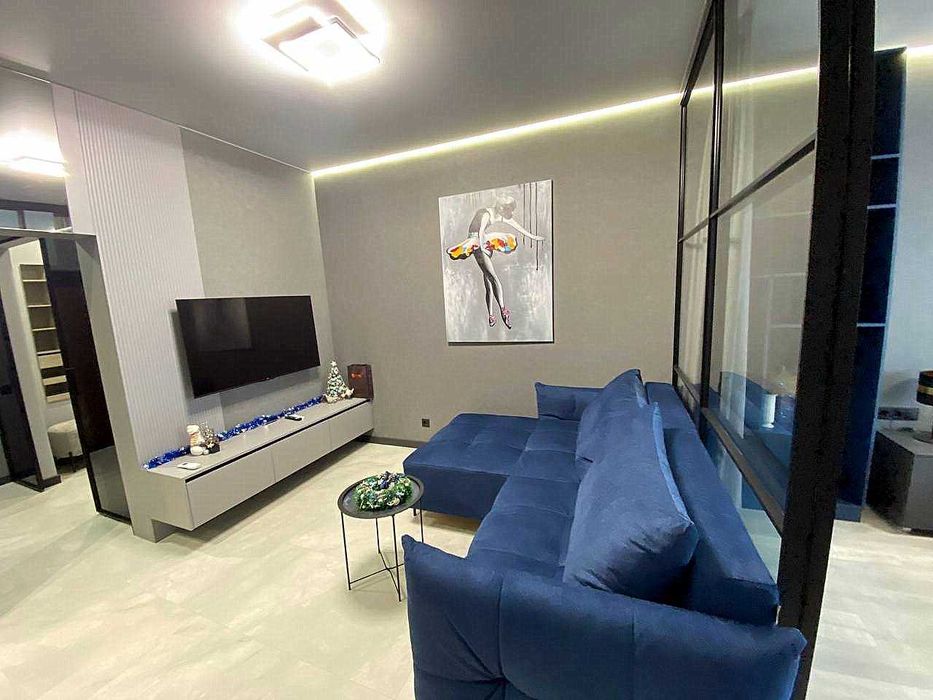 новая дизайнерская квартира в жк Олимпийский, панорама моря