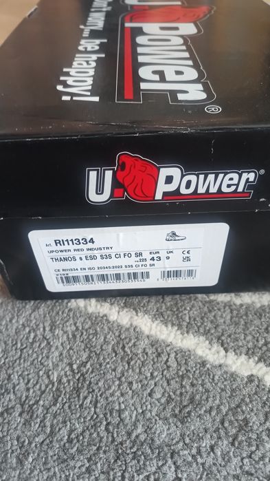 Buty robocze nowe THANOS ESD S3S CI ESD U- power rozmiar 43