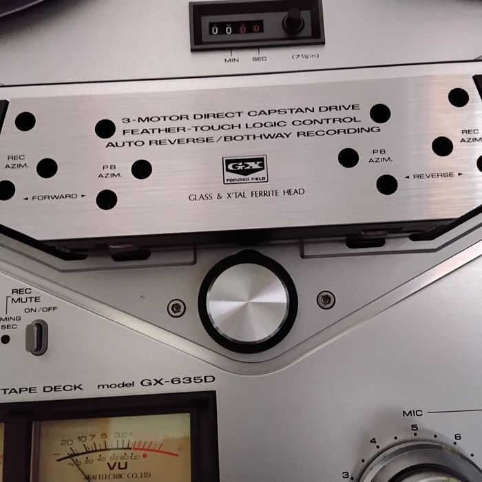 Gravador bobines Akai GX 635D