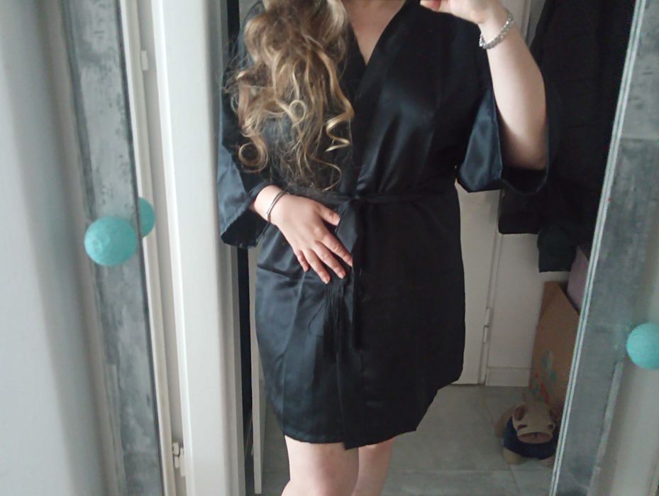 Elegancki szlafrok,XL