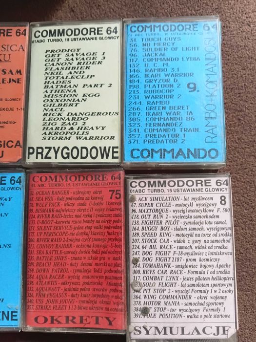 Comodore 64 gry zasilacz
