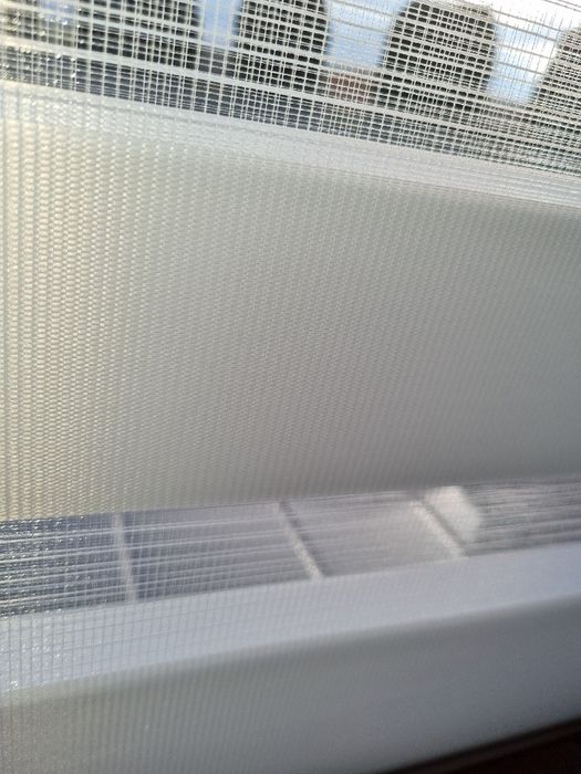 2 rolety zebra dzień noc Biała