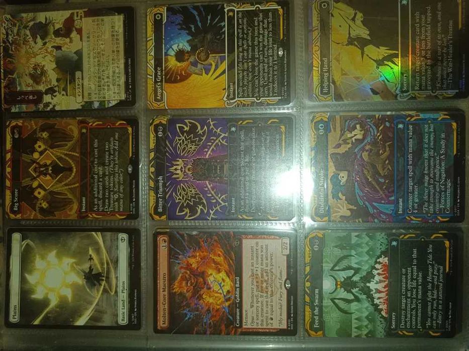 Pequena coleção cartas Magic the Gathering (MTG)