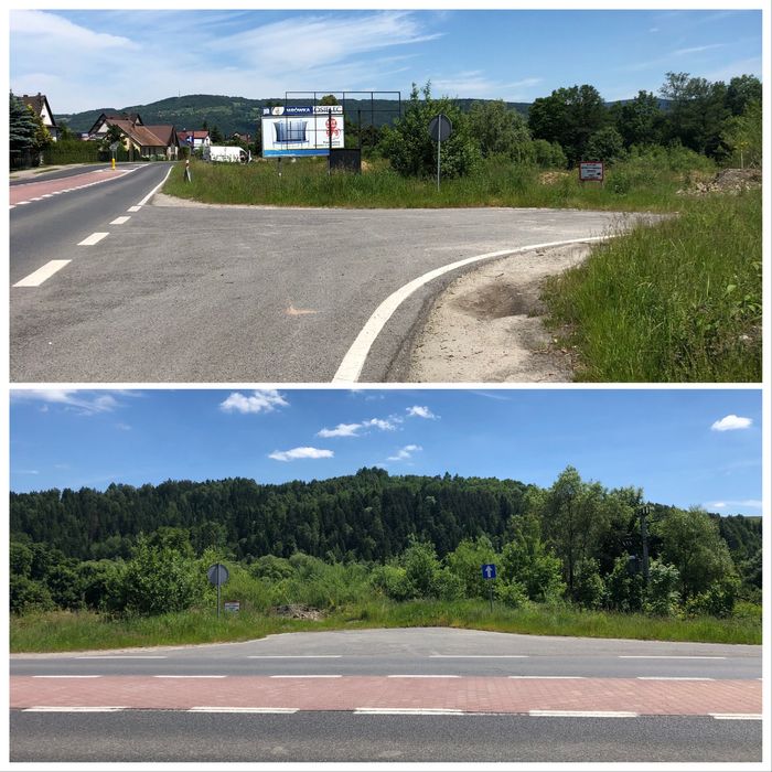 Wynajem działki Białka powiat Suski