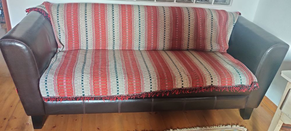 Sofá de 3 lugares como Novo