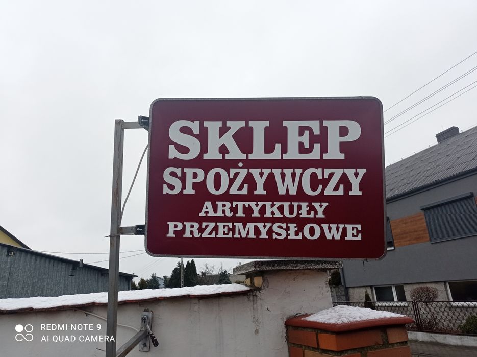 Baner reklamowy dwustronny  95/95