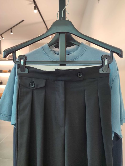 Брюки The Row Marcellita Pant in Virgin Wool Black