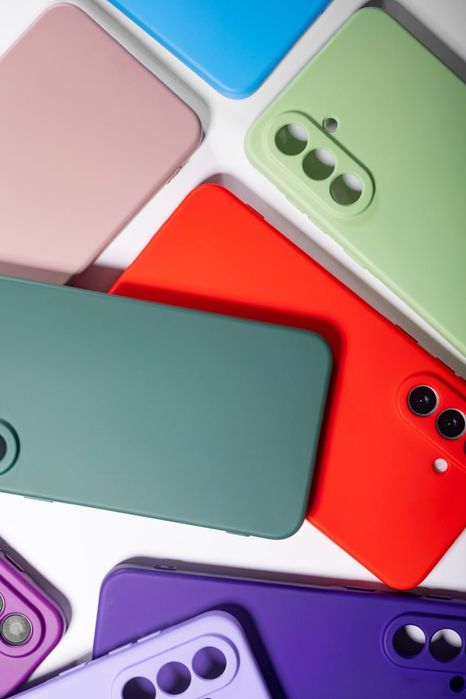 Силіконовий чохол мікрофіброю / силиконовый чехол Samsung A07