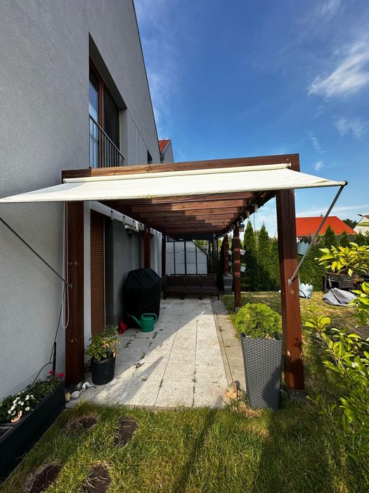 Pergola drewniana 5,7m x 2,64m – Wrocław Maślice