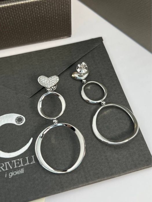 Сережки CRIVELLI Оригінал Біле золото