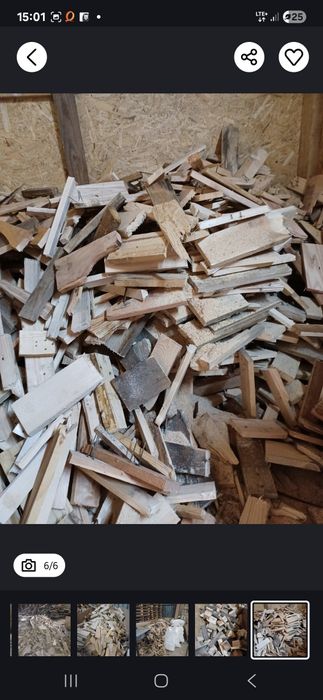 Drewno drzewo opałowe rozpalkowe rozpalka sucha.  Transport.