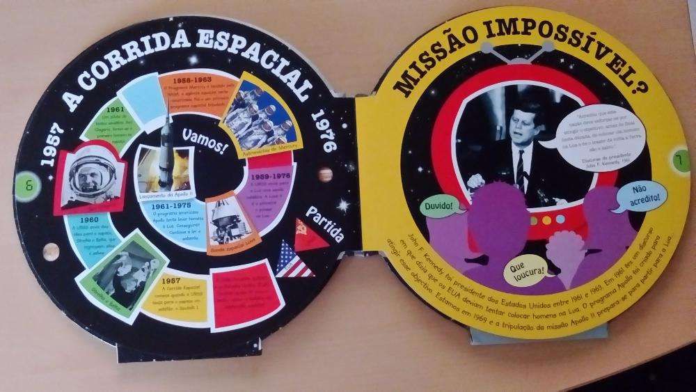 Livro "Apollo 11 - Viagem de Ida e Volta à Lua"
