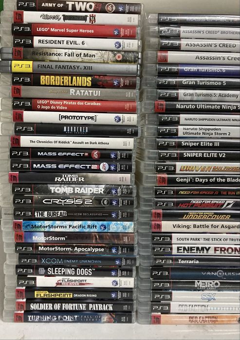 Coleção jogos PS3