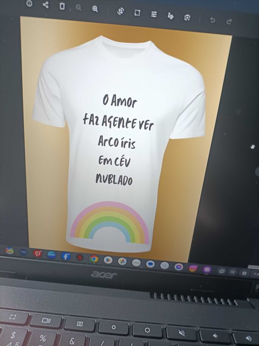 Personalização texteis