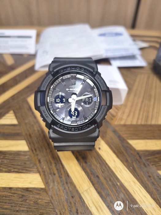 Zegarek Casio G-shock GAW-100B-1AER, Gwarancja prawie 3 lata