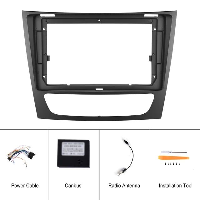 Rádio android 2/32GB 9" mercedes benz CLS W211 gps wifi Carplay NOVO