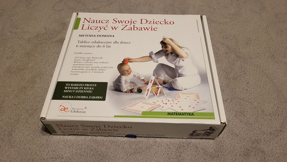 Metoda Domana - Naucz Swoje Dziecko Liczyć w Zabawie"