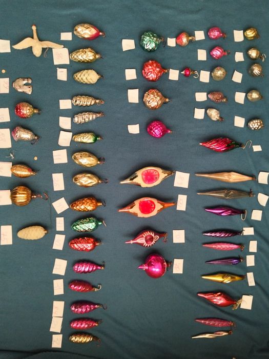 Ялинкові прикраси (Ёлочные игрушки)виготовлені у СРСР