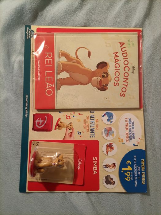 Rei Leão colecção audiocontos mágicos Disney - Simba