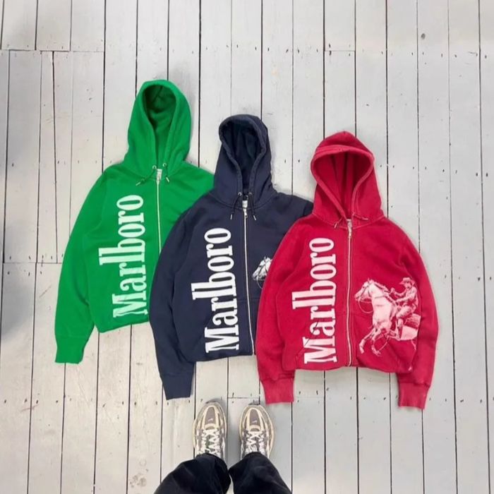 Polo Ralph Lauren x Marlboro Zip Up Hoodie (зіпка поло ральф)