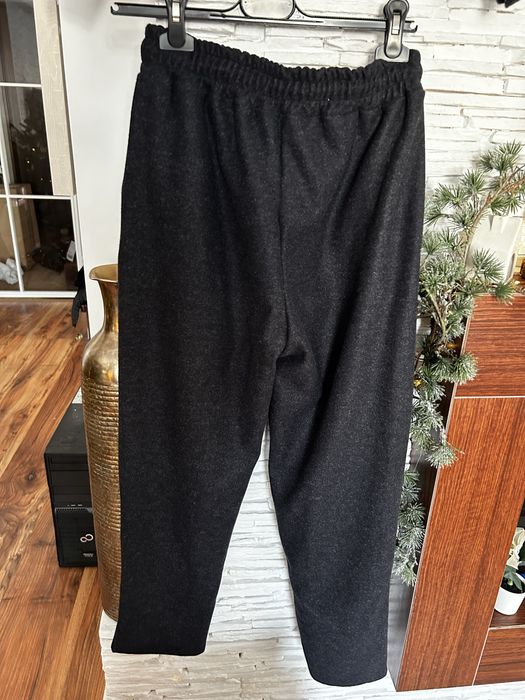 Komplet dresowy S M L  dres dresy z naszywką damskie szary czarny