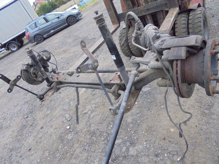 Silnik 290 sprzedany MAN TGM Kabina Skrzynia Biegow Maska Most kolumna