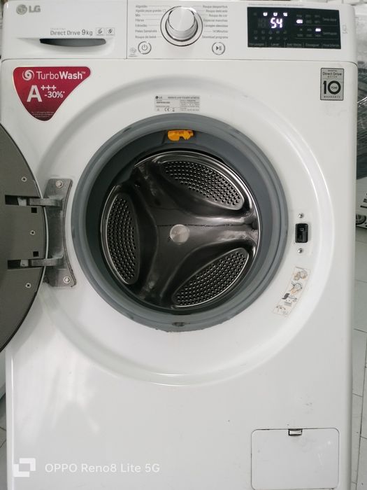 Máquina de lavar roupa LG direct drive 9kg 1400rpm A+++ fazemos entrega e instalação na sua casa.