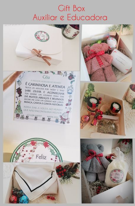 Caixas presente Natal e Aniversário